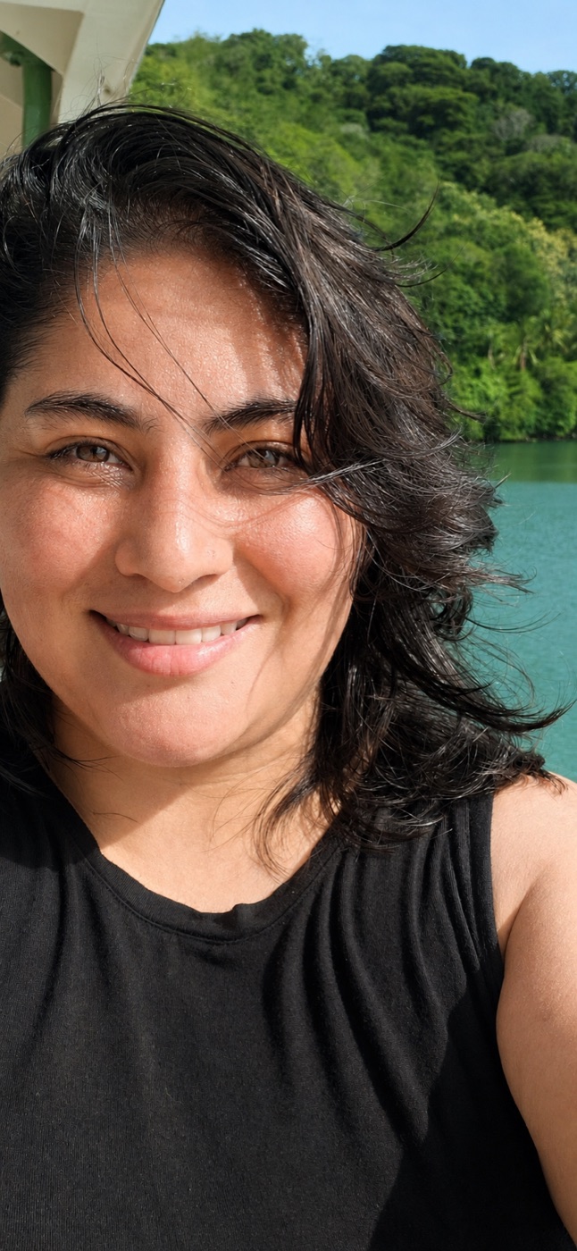 Retrato de Kathy Zeledón, facilitadora de InterAcción